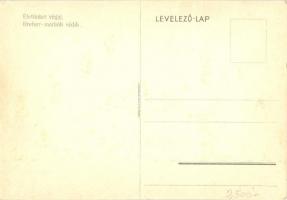 Életünket végig, Dreher márkák védik! humoros reklámlap, Klösz Gy. és Fia kiadása / Dreher advertise...