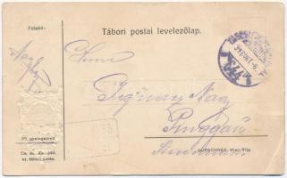 85. gyalogezred plakett képe: Pawlowka, Borsuk, Lutkow, Gontowa, Tarnawka, Radziwlow felirattal. I. ...