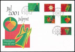 Karácsony sor FDC-n Christmas set FDC