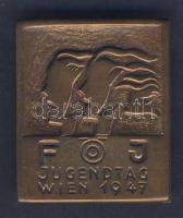 Ausztria 1947. "Ifjúsági nap" kitűző T:2