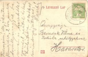 Székelykocsárd, Lunca Muresului; Vasútállomás, vasutasok / railway station, railwaymen / Bahnhof (EK...