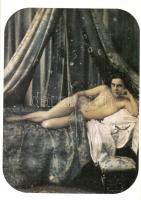 13 db modern erotikus képeslap 1850 körül készült dagerrotípiákról / 13 modern erotic motive cards, ...