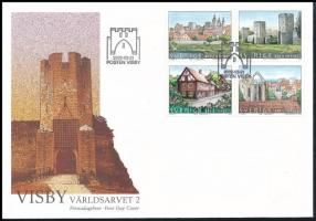 2002 UNESCO négyestömb Mi 2282-2285 FDC-n