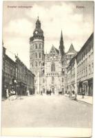 Kassa, Kosice - 3 db régi városképes lap / 3 pre-1945 town-view postcards