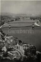 7 db modern légi felvétel Magyarországról (Budapest, Esztergom, Győr, Balaton) / 7 modern aerial vie...