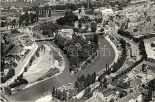 7 db modern légi felvétel Magyarországról (Budapest, Esztergom, Győr, Balaton) / 7 modern aerial vie...