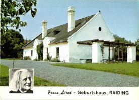 Liszt Ferenc - 3 db modern képeslap / 3 modern postcards