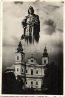 3 db régi erdélyi városképes lap (Nagyvárad, Csíksomlyó) / 3 pre-1945 Transylvanian town-view postca...