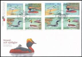 Svédország, Hongkong közös FDC Vízimadarak FDC Sweden, Hong Kong common issue FDC Waterbirds FDC