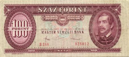 100Ft 1968, 1984 (3x), 1992 (3x) T:II,III,IV