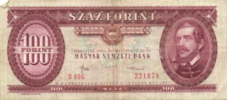 100Ft 1968, 1984 (3x), 1992 (3x) T:II,III,IV