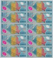 Románia 1999. 2000L "Napfogyatkozás" (30x) közte 21db sorszámkövető (8+4+3+2+2) T:I-III
R...