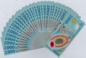 Románia 1999. 2000L "Napfogyatkozás" (30x) közte 21db sorszámkövető (8+4+3+2+2) T:I-III
R...