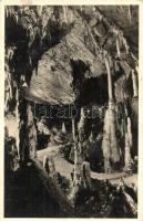 3 db régi képeslap: barlangok (Baradla, Aggtelek, Révi Zichy-barlang) / 3 pre-1945 postcards with Hu...