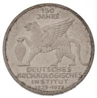 NSZK 1979J 5M Ag "Német Régészeti Intézet 150. évfordulója" T:2,2- patina 
FRG 1979J 5 Ma...