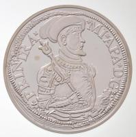 DN "Magyar tallérok utánveretben - Apafi Mihály tallérja 1663" Ag emlékérem tanúsítvánnyal...