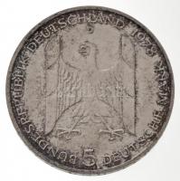 NSZK 1978D 5M Ag "Gustav Stresemann" T:2 patina
FRG 1978D 5 Mark Ag "Gustav Stresema...