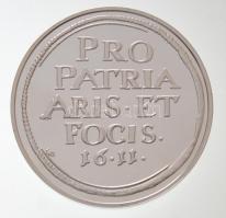 DN "Magyar tallérok utánveretben - Báthory Gábor tallérja 1611" Ag emlékérem tanúsítvánnya...