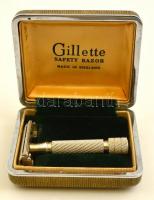 Retró Gilette borotva, eredeti dobozában