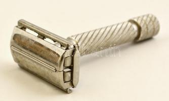 Retró Gilette borotva, eredeti dobozában