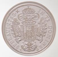 DN "Magyar tallérok utánveretben - Lotharingiai Ferenc tallérja 1753" Ag emlékérem tanúsít...
