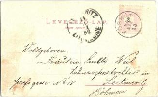 1898 Budapest, Országház (Parlament), Arany János-szobor. Magyar Automatagyár és Kölcsönző Rt. Art N...