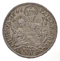 1746K-B 15kr Ag "Mária Terézia" Körmöcbánya (6,38g) T:2,2-  
Hungary 1746K-B 15 Kreuzer A...