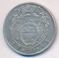 Ausztria / Salzburg 1785M 20kr Ag "Hieronymus von Colloredo" T:2-
Austria / Salzburg 1785...