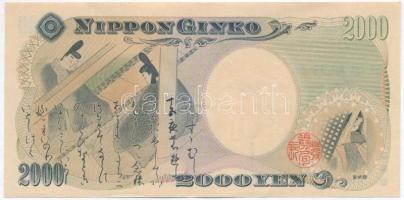 Japán 2000. 2000Y "26. G8 Találkozó Okinava" T:III szép papír
Japan 2000. 2000 Yen "...