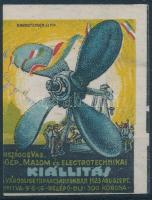 1923 Országos Vas- Gép- Malom és Elektrotechnikai kiállítás levélzáró