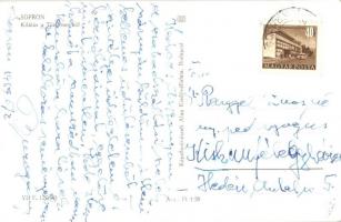 Sopron, Kilátás a Tűztoronyból. Képzőművészeti Alap kiadása (EK)