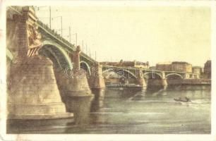 Budapest XIII. Margitsziget, Margit híd. Képzőművészeti Alap kiadása s: Zádori István (kis szakadás / small tear)
