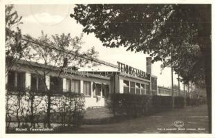 3 db modern sport stadion motívumlap / 3 modern sport stadium motive cards (California, Malmö Tennis...