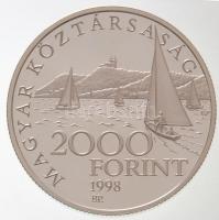 1998. 2000Ft Ag "Régi balatoni hajók II - Phoenix" T:PP
Adamo EM155