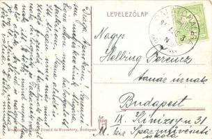 Balatoni élet, halászok halsütés közben (EK)