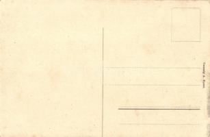 Budapest V. József tér, József Nádor szobor. Taussig A. kiadása