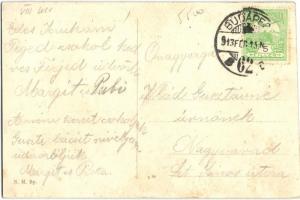 Budapest VII. Rákóczi út, Palace szálloda, automobil, villamos, hintó  (felületi sérülés / surface d...