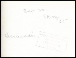 cca 1950 Zárszámadás, MTI fotó, hátulján feliratozva, pecséttel jelzett, 9×12 cm