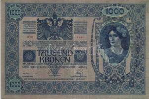 1902. 1000K 2klf szerb ellenbélyegzővel T:II