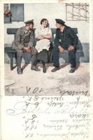 23 db régi városképes és motívumos lap vegyesen, közte néhány litho és tábori posta bélyegzésű / 23 ...