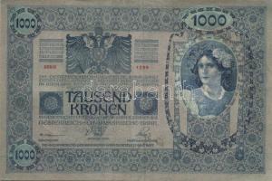 1902. 1000K 2klf szerb ellenbélyegzővel T:II