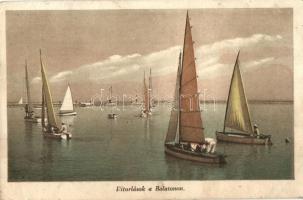 26 db régi és modern magyar városképes lap, Balaton és környéke / 26 pre-1945 and modern Hungarian t...