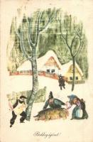 41 db főleg régi motívumlap, ünnepi üdvözlőlapok, irredenta / 41 mostly pre-1945 motive cards, greet...