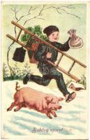 41 db főleg régi motívumlap, ünnepi üdvözlőlapok, irredenta / 41 mostly pre-1945 motive cards, greet...