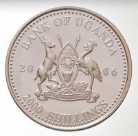 Uganda 2006. 2000Sh Ag "A labdarúgás halhatatlanjainak csarnoka - Cseh Köztársaság 2000-es évek...