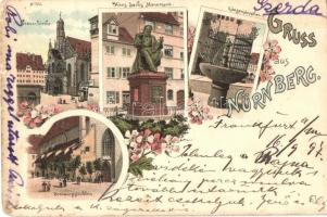 60 db régi osztrák és német városképes lap jobbakkal, lithokkal / 60 pre-1945 Austrian and German to...