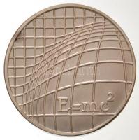 Csóka Zsuzsa (1962-) 1995. "Albert Einstein" jelzett Ag emlékérem (46,47g/0.640/42,5mm) T:...