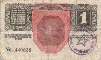 1913-16. 1K (2klf), 10K, 20K klf hamis bélyegzőkkel T:II,III