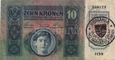 1913-16. 1K (2klf), 10K, 20K klf hamis bélyegzőkkel T:II,III