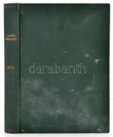 1974 Ludas Magazin teljes évfolyam egybekötve. 12 szám. Korabeli egészvászon kötésben, hibátlan álla...